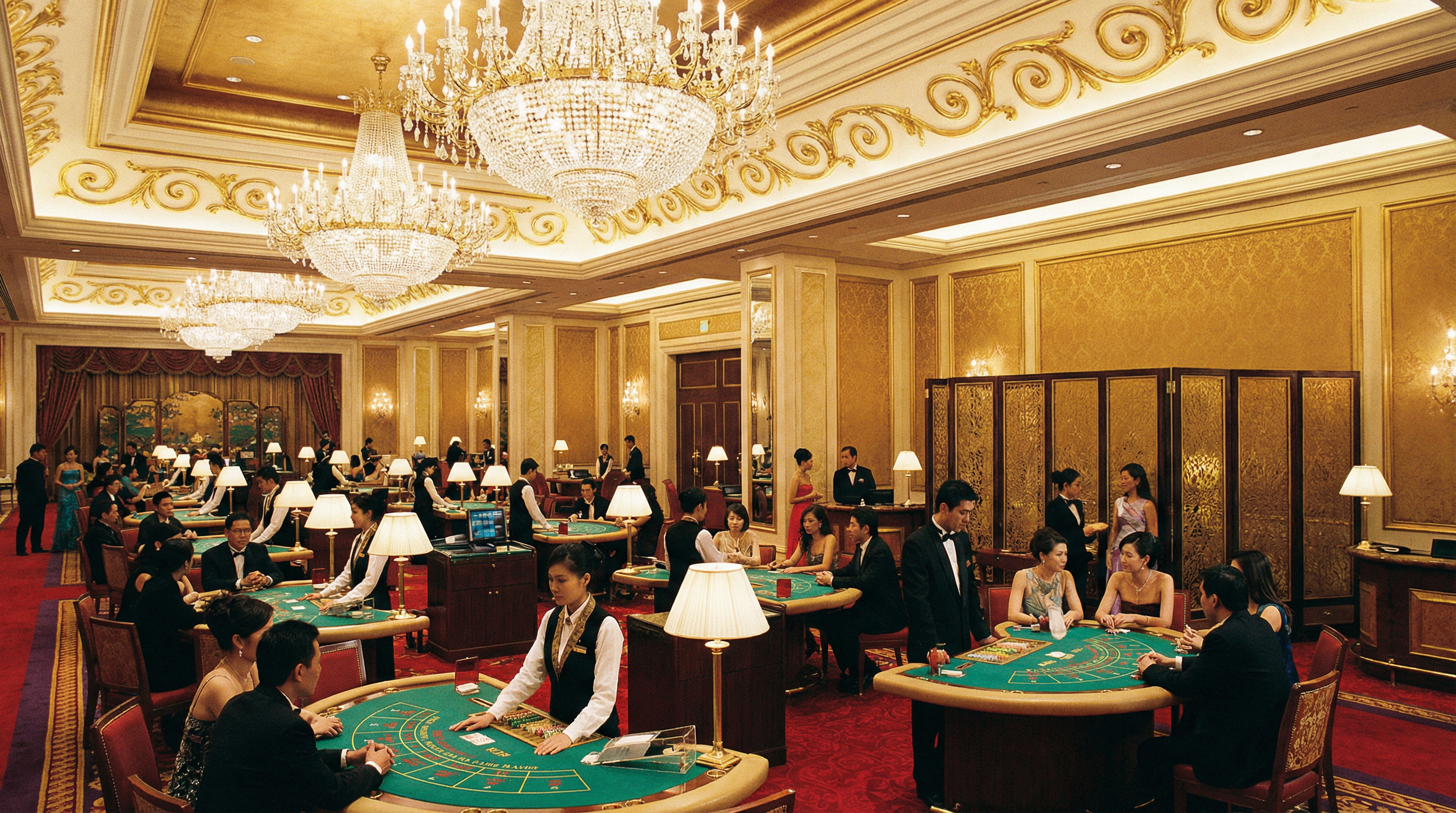 澳门葡京娱乐场内景